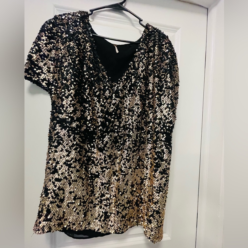 Express sequence shirt dress.